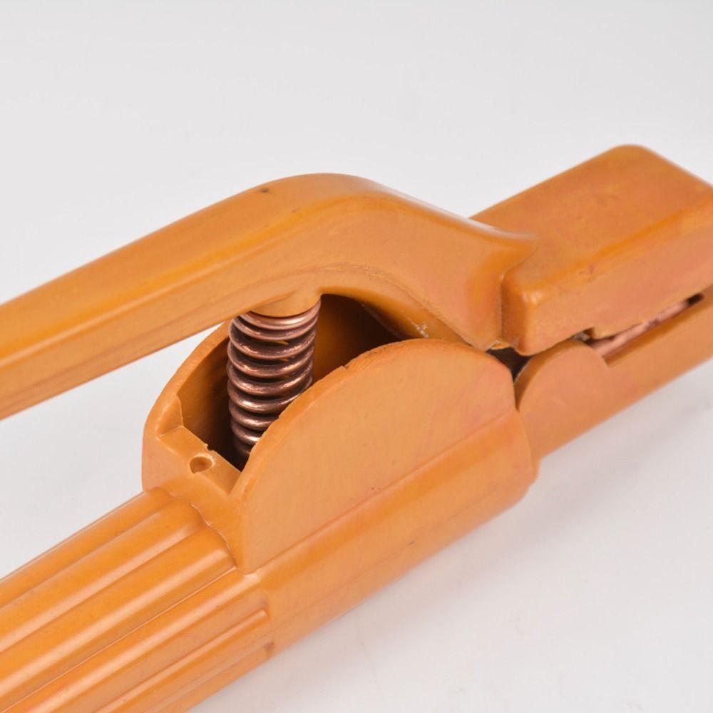 Heat Resistant Welding Electrode Holder Insulated Handle Electrode Holding Clamp  For Welders