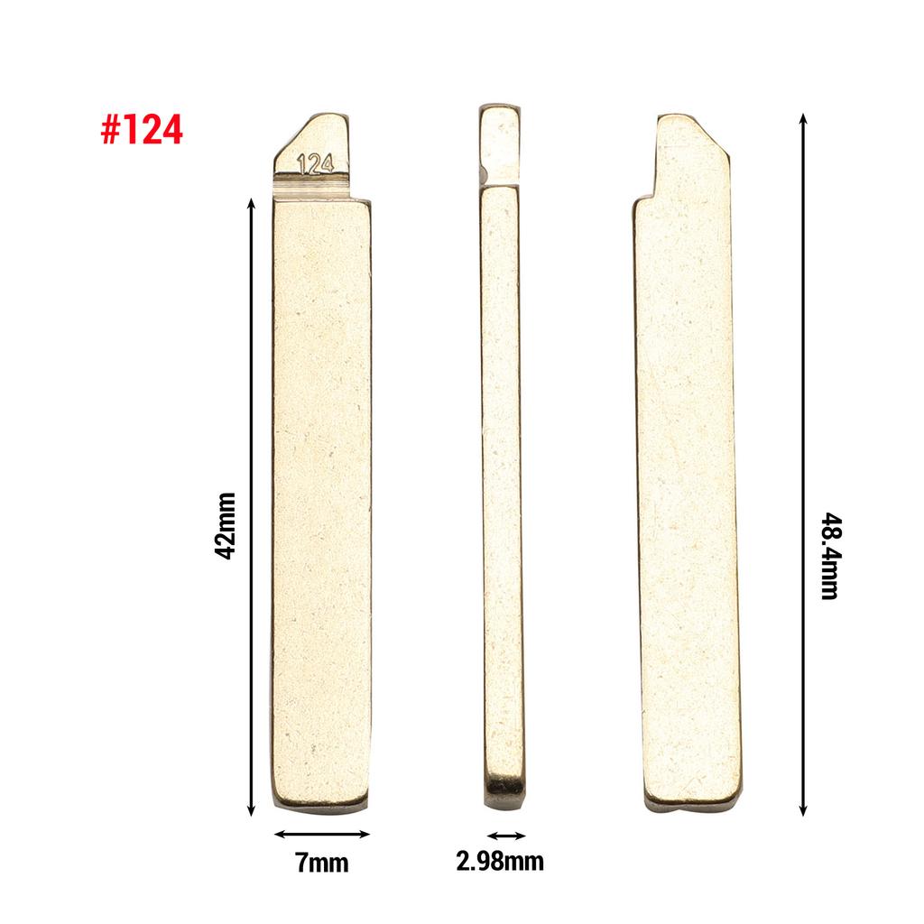 Jingyuqin 10p #02 #05 #21 #113 #114 #123 #124 #148 #149 Car Key Ucut Blade for TOYOTA CAMRY RAV4 Corolla PRADO YARIS Dropship