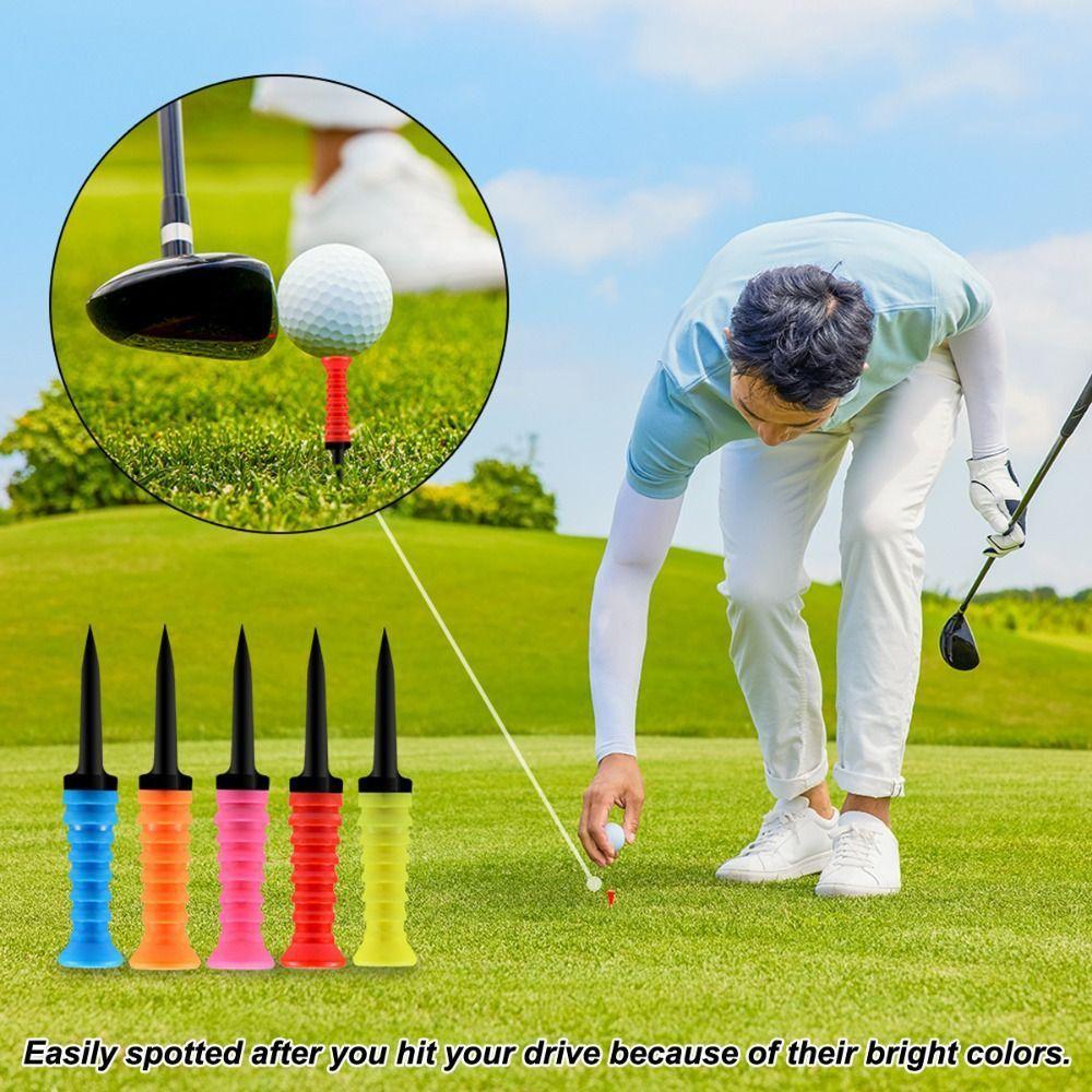 Golf Ball Support Stability Tees Stability Tee Holder Golf Tees Rubber Golf Tees Golf Cross Nails