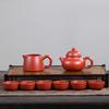 Pan Hongfa Zisha Dahongpao Teapot Set