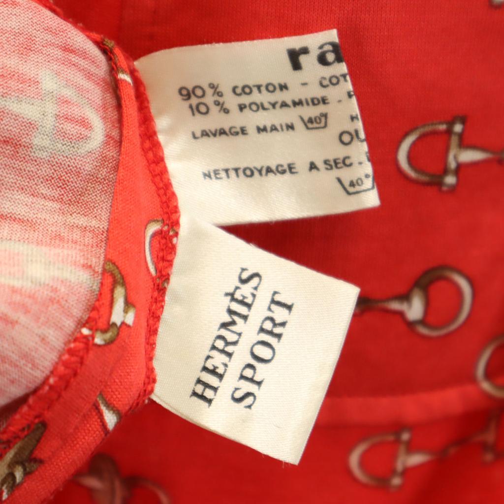 Hermes 80-е Made in France Винтажный Комбинезон ручка Рубашка с длинным рукавом Платье Женский Б/у