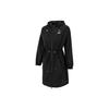 Loose Casual Breathable Hooded Windbreaker Women Outerwear Black 532680-01