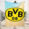 Borussia Dortmund Blanket Comfortable Great For Office Livingroom Bed Allseason Use Playful Design Perfect Gift For Relatives And Friends