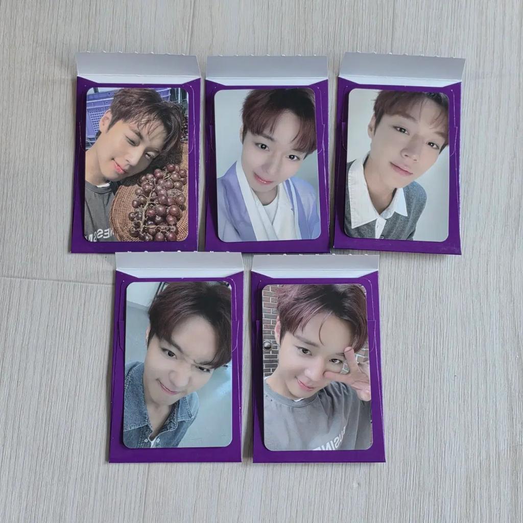 The Venti Park Jihoon Photocard Set photocard Dragon Ball