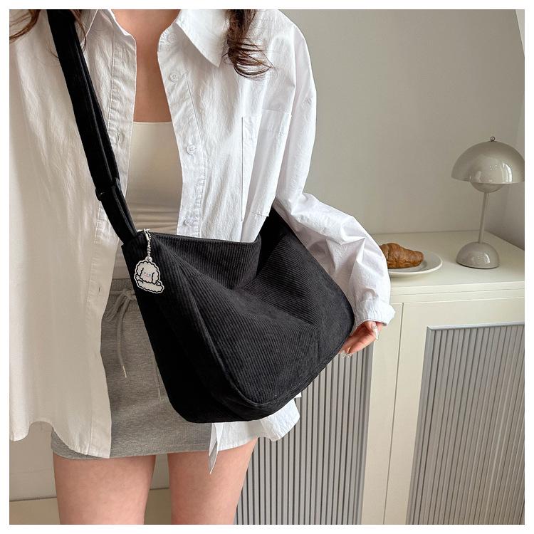 Модная женская повседневная сумка-кроссбоди в корейском и японском стиле большой вместимости в форме пельменя