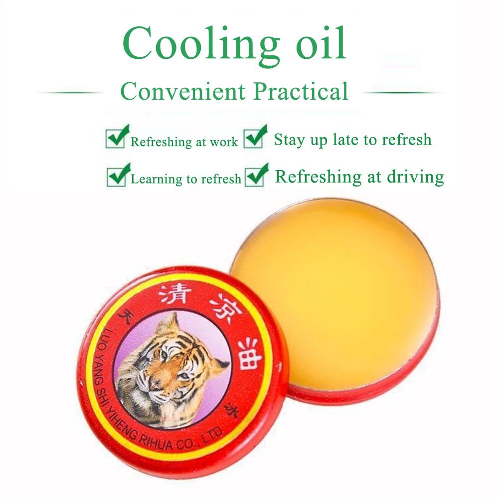 Охлаждающее масло «Голова тигра» для полевых работ, средство от комаров, освежающее масло против зуда