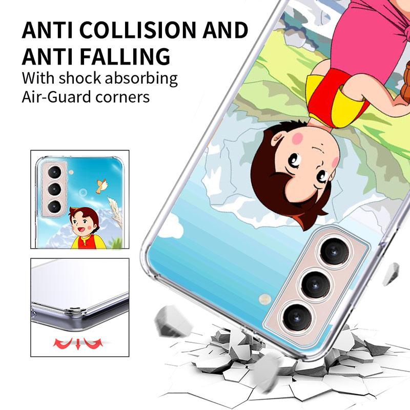 Мультяшный чехол для телефона Heidi для Samsung A17 A56 A36 A26 A16 A55 A35 A25 A15 A05S Galaxy A71 A51 A41 A31 A21S A70 A50 A40 A30 A20S A