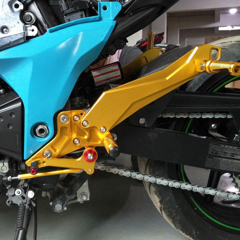 FOR Kawasaki Z800 Z 800 ZR800 ABS 2013 2014 2015 2016 CNC Motorcycle Rearset Footpeg Footrest Rear Set Foot Peg Pedal