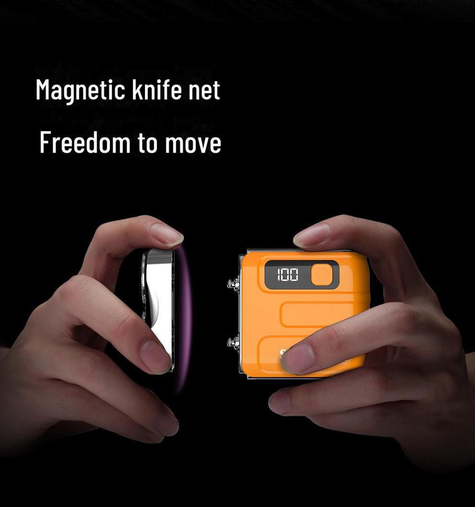 2025 Mini Electric Portable Silent Shaver with Digital Display – Super Clean Technology