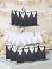 50 Pcs Vintage Wedding Treat Bags Wedding Party Favor Boxes Dress Tuxedo Gift Box Bulk with Ribbon for Birthday Bridal Shower Guests Decoration Party