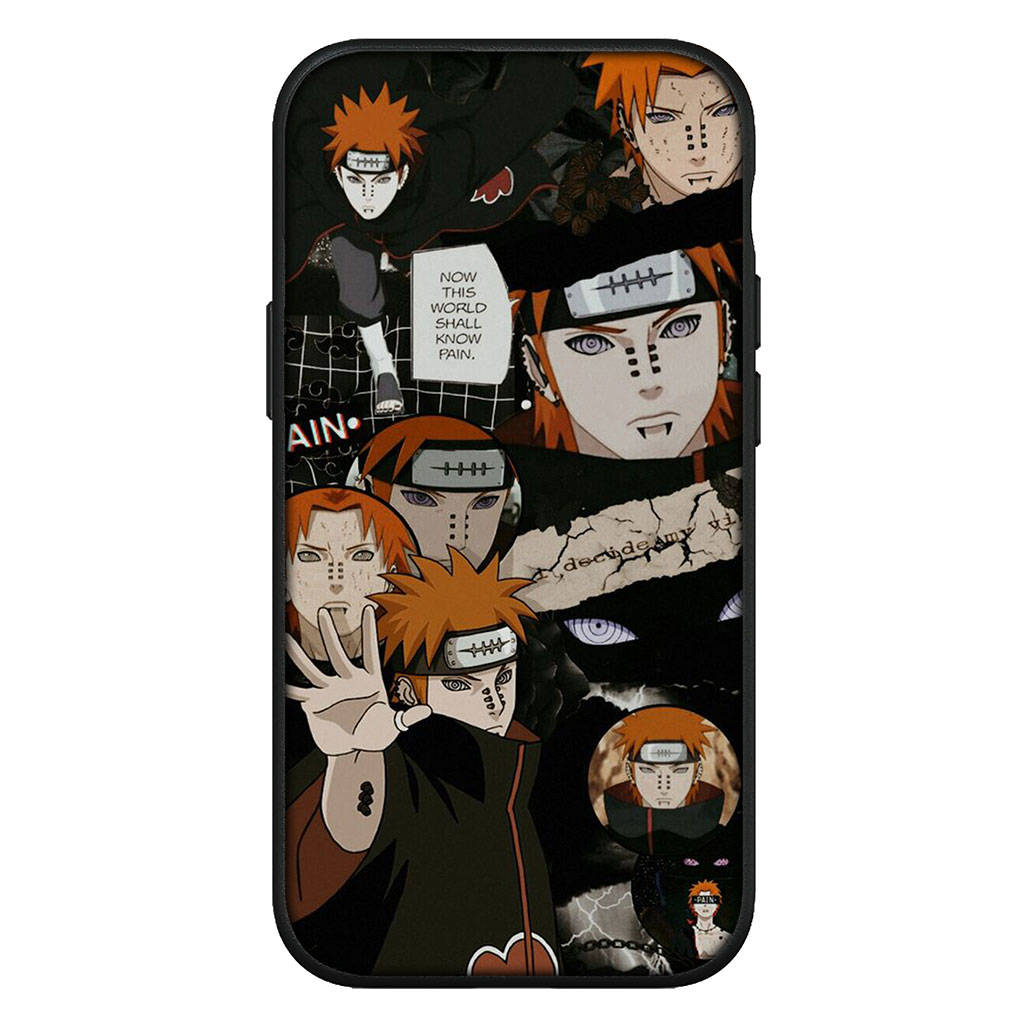 Cover for iPhone 16 15 Xiaomi Redmi Note 14 13 12 11 Pro Max X 8 9 16e Samsung Galaxy S25 S24 S23 Moto E15 OPPO Huawei Pain Akatsuki Naruto Phone Case
