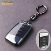 New Transparent TPU Car Key Case Cover Bag for VW Volkseagen Passat B8 Magotan for Skoda Superb A7 Kodiaq Seat Shell Fob