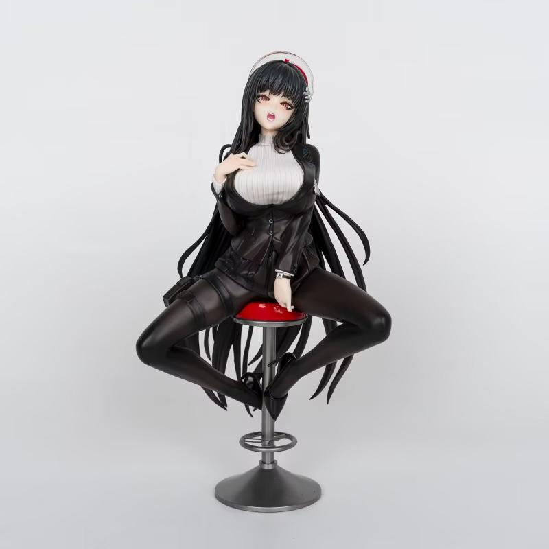 25 см Синий Архив Цукуцуки Рио 1/7 Девочки Игрушки Китайские Аниме Фигурки ПВХ Фигурка Действия Игрушка Коллекционная Модель Кукла
