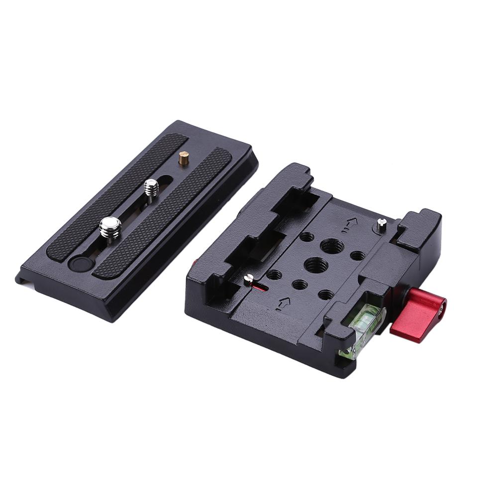 Tripod Mounting Plate General Manftu 577 500 701 Mount Attachment Baseplate Replacement Aluminium Alloy Camera Tripod Kit
