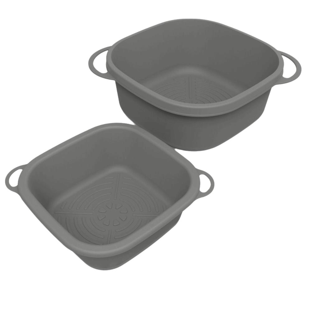 Silicone Skincare Washbasin Space Saving Portable Sink New Wash Basin  Travel Outdoor