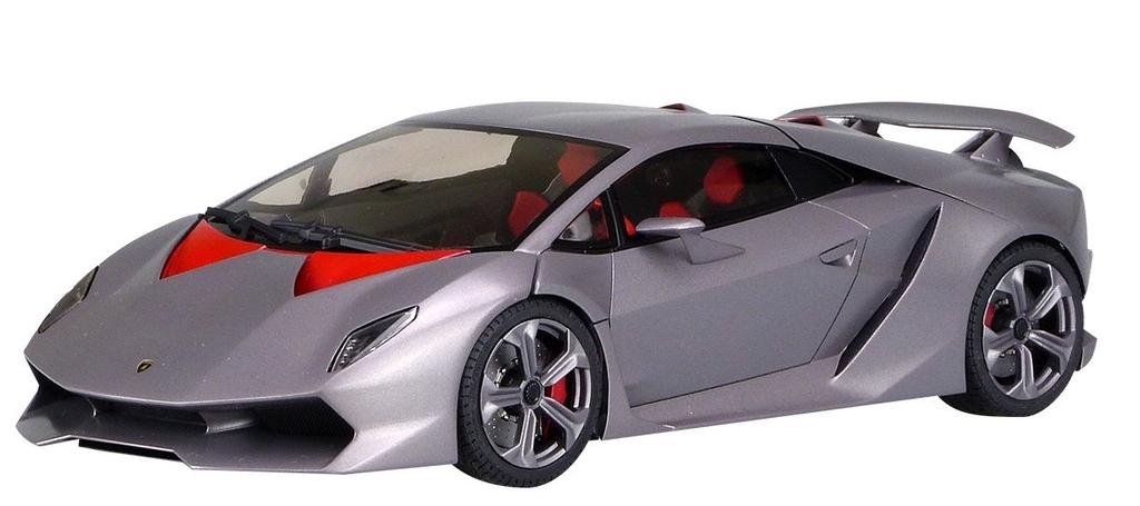 Aoshima Bunka Kyozai Серия Суперкаров 21 Lamborghini Sesto Element Пластиковая Модель 1/24 №