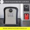 Plastic Key Combination Lock Safe Box Keys Secret Hidden Storage Box Organizer For Home Office Apartment Spare Keys Stash Box