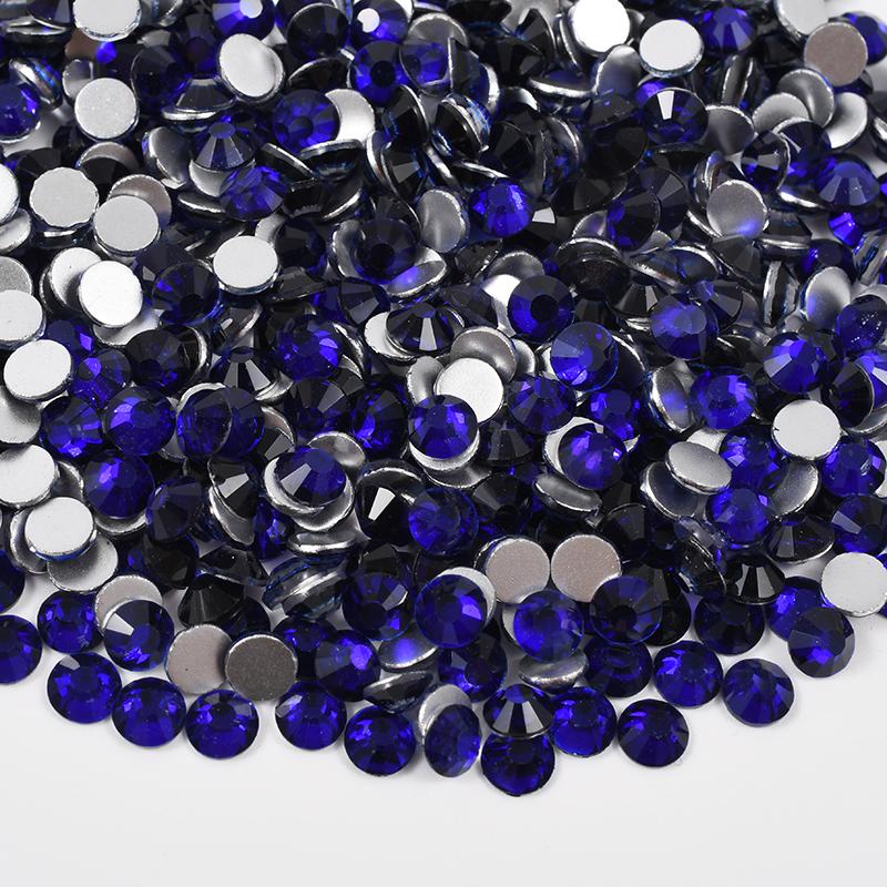 New Misty Rose Colors Glass Rhinestones SS6-SS30 Non Hotfix Crystals Flatback Crystal Rhinestones for Nail Art DIY