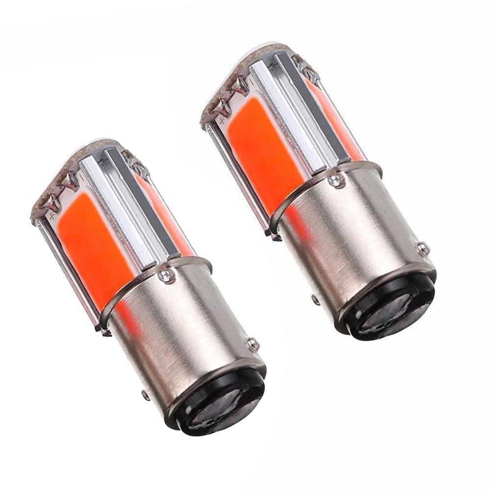 2шт 1157 BAY15D COB LED Авто Хвост Стоп Сигнал Поворота Стоп Сигнал Красная Лампа Лампа