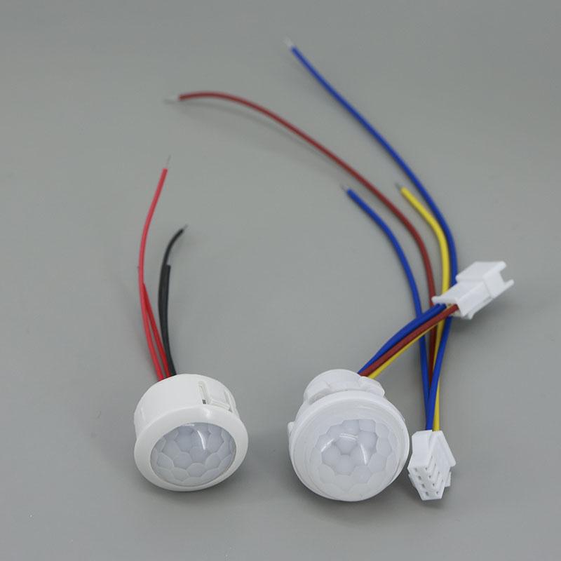 AC 220v or DC 12V 24V PIR Infrared Motion Automatic Lamp Sensor Detector IR Light Control Switch Human Body Indoor Outdoor