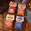 Dragon Pattern Red Envelope 2024 New Year Packet Money Bags Traditional Blessing Bag  Party Gifts