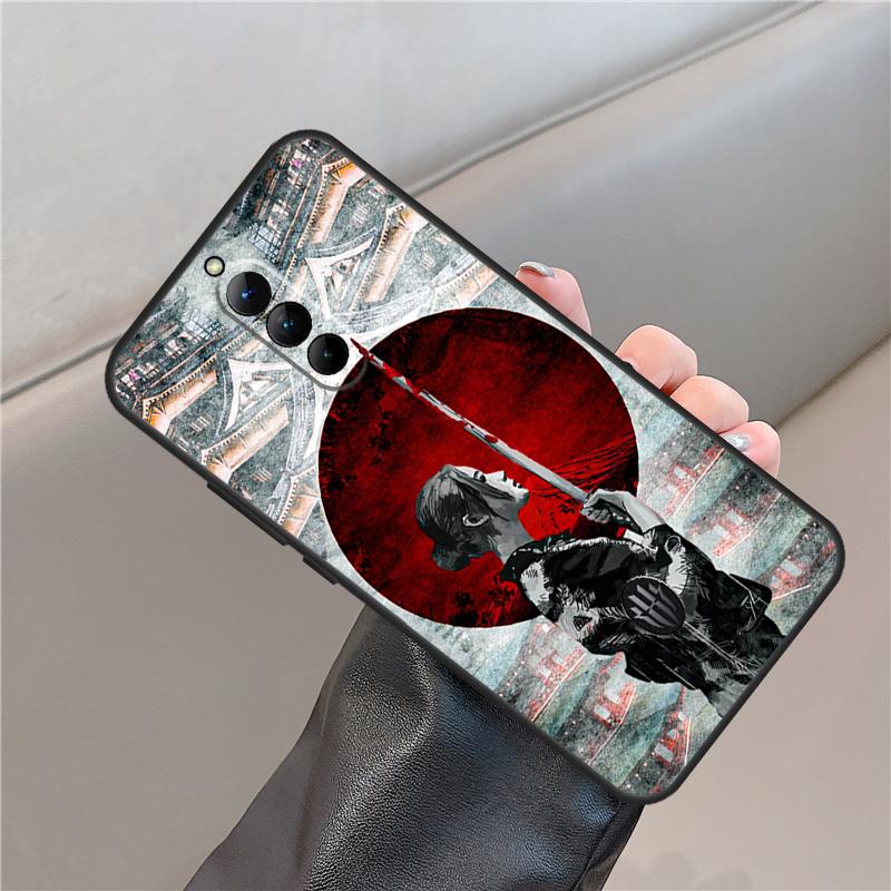 Японский Самурай Чехол Для ZTE Nubia Red Magic 8 9 10 Pro Plus 8S 9S Pro 6 7 6S 7S 5G 6R RedMagic 10 Air