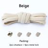 No Tie Elastic Shoe Laces One Size Fits All Adult and Kids Shoes Shoelaces for Sneakers Shoelace Tieless Flat Expand Shoestrings