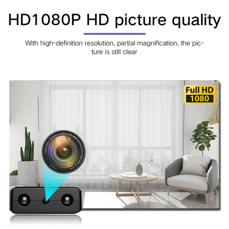 BKW1 Скрытая камера, самая маленькая камера, мини-камера Wi-Fi 1080P, ИК-камера с ночным видением, обнаружение движения для домашнего офиса, охранное наблюдение