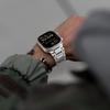 Ремешок из нержавеющей стали для Apple Watch Ultra 3/2/1 49 мм 46 мм 45 мм 44 мм 42 мм Металлический магнитный ремешок IWatch Series 11 10 9 8 7 6 SE 5