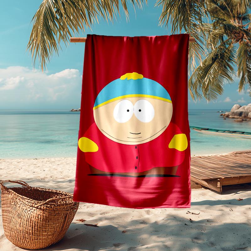 South Park Fashion Beach Towel: Ideal for Summer Adventures Soft, absorbent and quick drying suitable for swimming and bathing