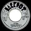 7-дюймовая пластинка DERRICK HORTENSE Im Gone BL4781 Jackpot 1975 Ямайка Регги Ска Даб Б/у