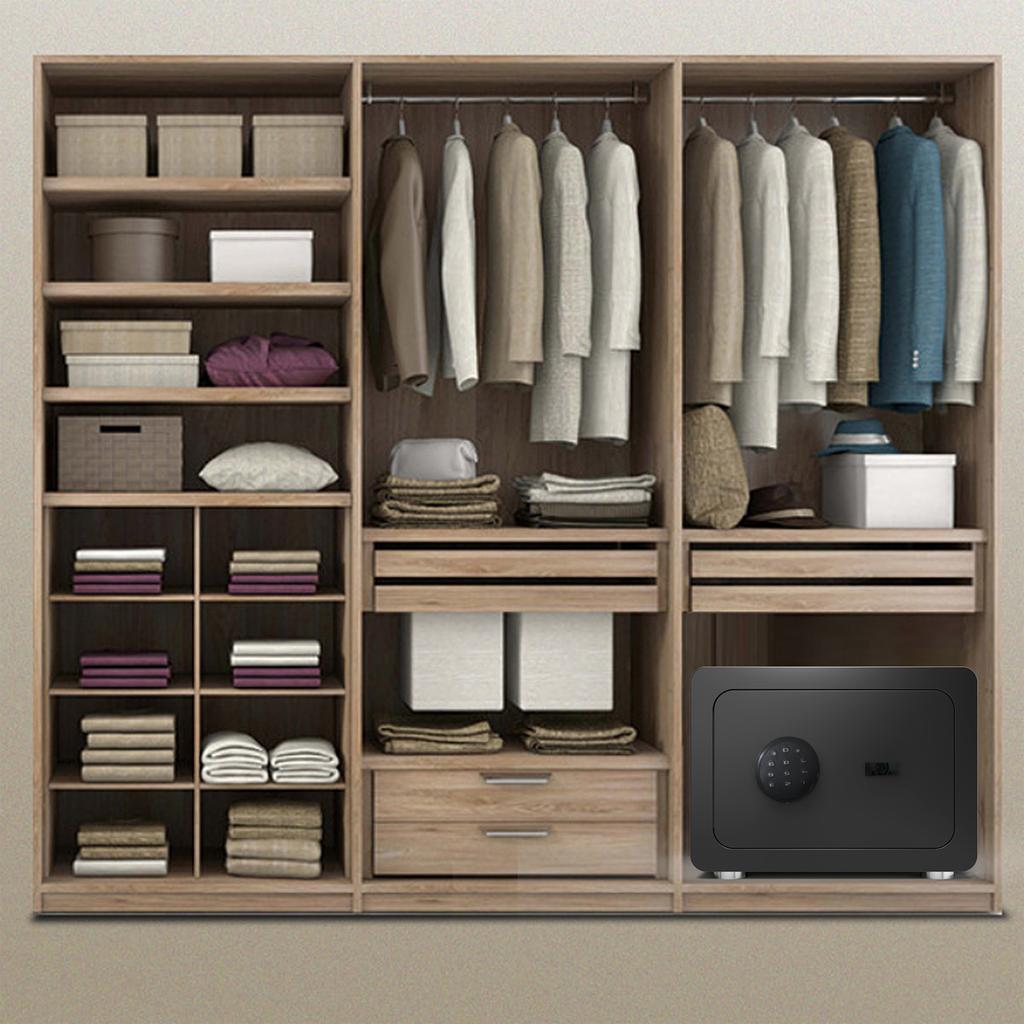 Strongbox All Steel Security Safe Box Home Safe Box with Programmable Electronic Keypad Electronic