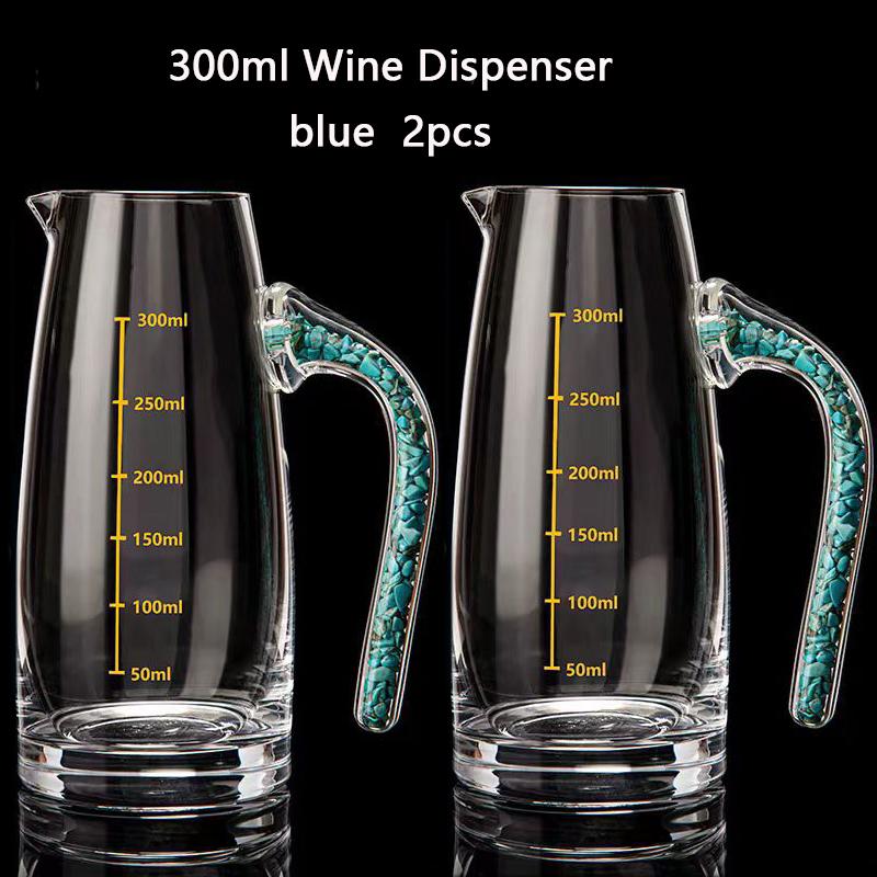 Набор бокалов для ликера из хрусталя с алмазной резкой и диспенсером для вина, рюмка для водки, бокалы для вина, виски, крепкие напитки, сакэ, бренди, чайная чашка