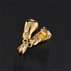 Hip Hop Pair Boxing Glove Pendant Gold Color Stainless Steel Sports Fitness Necklace For Women Men Fashion Cool Jewelry Gift