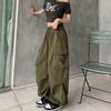 2024 Новые повседневные брюки, женские новые длинные брюки, универсальные брюки-карго с высокой талией