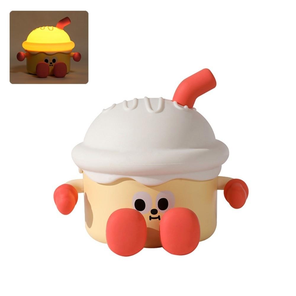 Cute Sensor Pat Lamp Sleep USB Rechargeable Night Light Sleep Aid Light Bedside Lamp For Children