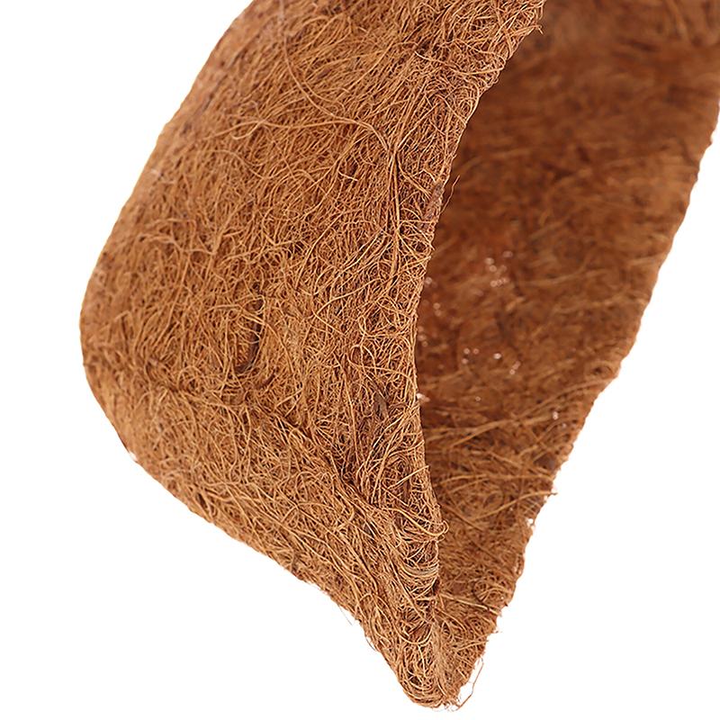 Flowerpot Iron Coco Coir Liner Hanging Diy Garden Hanging Planters Wall Baskets Half Round Plant Holder Case Home Decoration