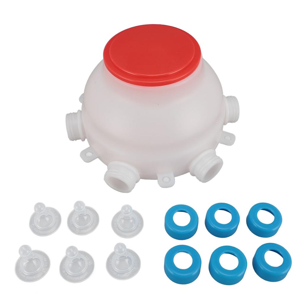 Кормушка для ягнят, молочные бутылки, круглые, из поликарбоната, легко моющиеся, ведро для кормления овец, поросят, ягнят