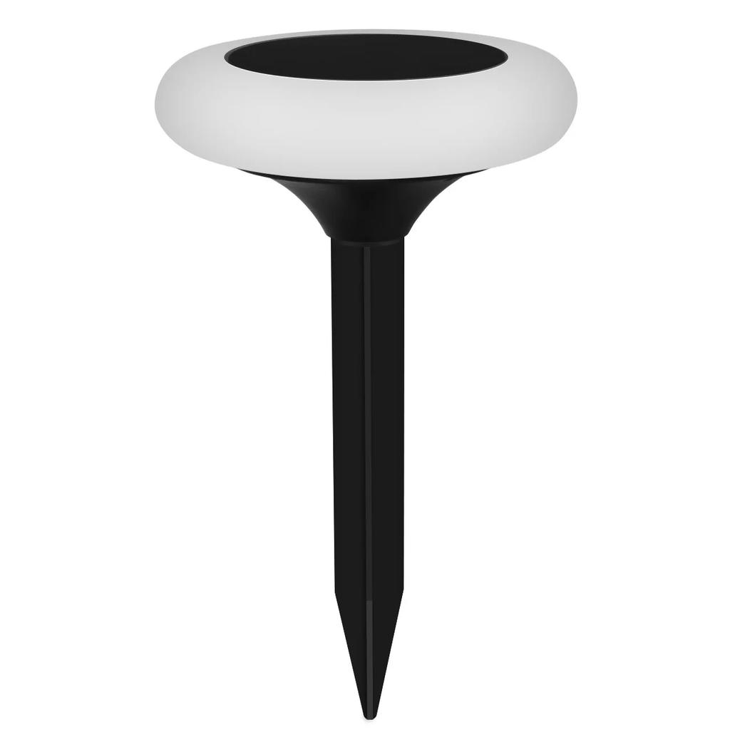 Светодиодный солнечный светильник для газона, семь цветов, излучающих атмосферу, украшение сада, дворовый светильник, водонепроницаемый уличный напольный светильник для виллы