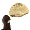 Small Metal Shell Claw Clip Suitable for female girls, size shell hairpin, unique jewelry ponytail Hair Clips Claw Clip Trendy Hair Accessories Women