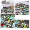 Удобная водонепроницаемая развивающая игрушка, игровой коврик, дорожное парковочное место, игровой коврик, игровые аксессуары