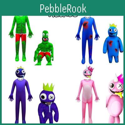 Косплей-костюм Roblox Rainbow Friends для детей Почувствуй себя персонажем игры в комбинезоне и маске