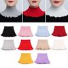 Fashion With Wooden Ears Warm Detachable Knitted Fake Collar Scarf Turtleneck Neck Guard