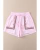 Azura Exchange Шорты с вышитыми цветочными кисточками
