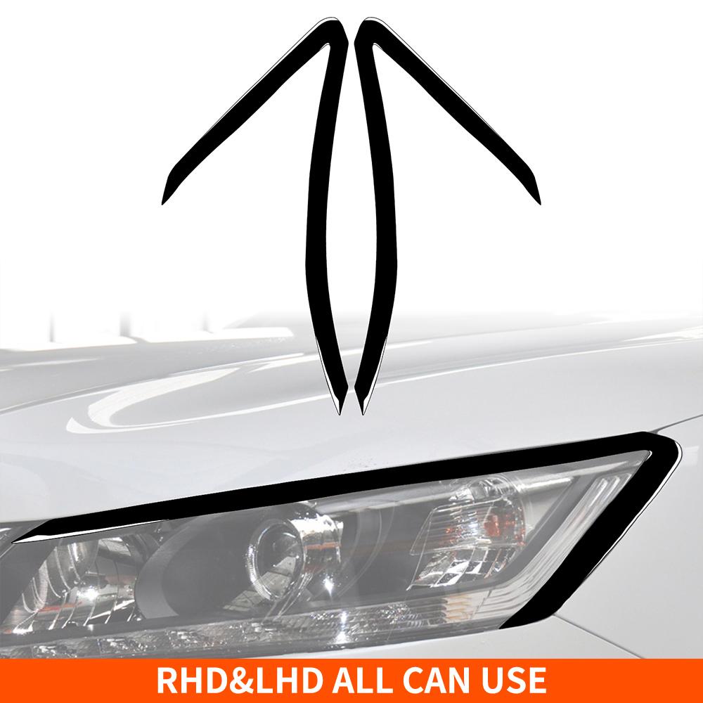 For Honda Accord 2014-2017 Piano Black Stickers Central Radio AC CD Selector Door Panel Car Accessories Interior Decorative
