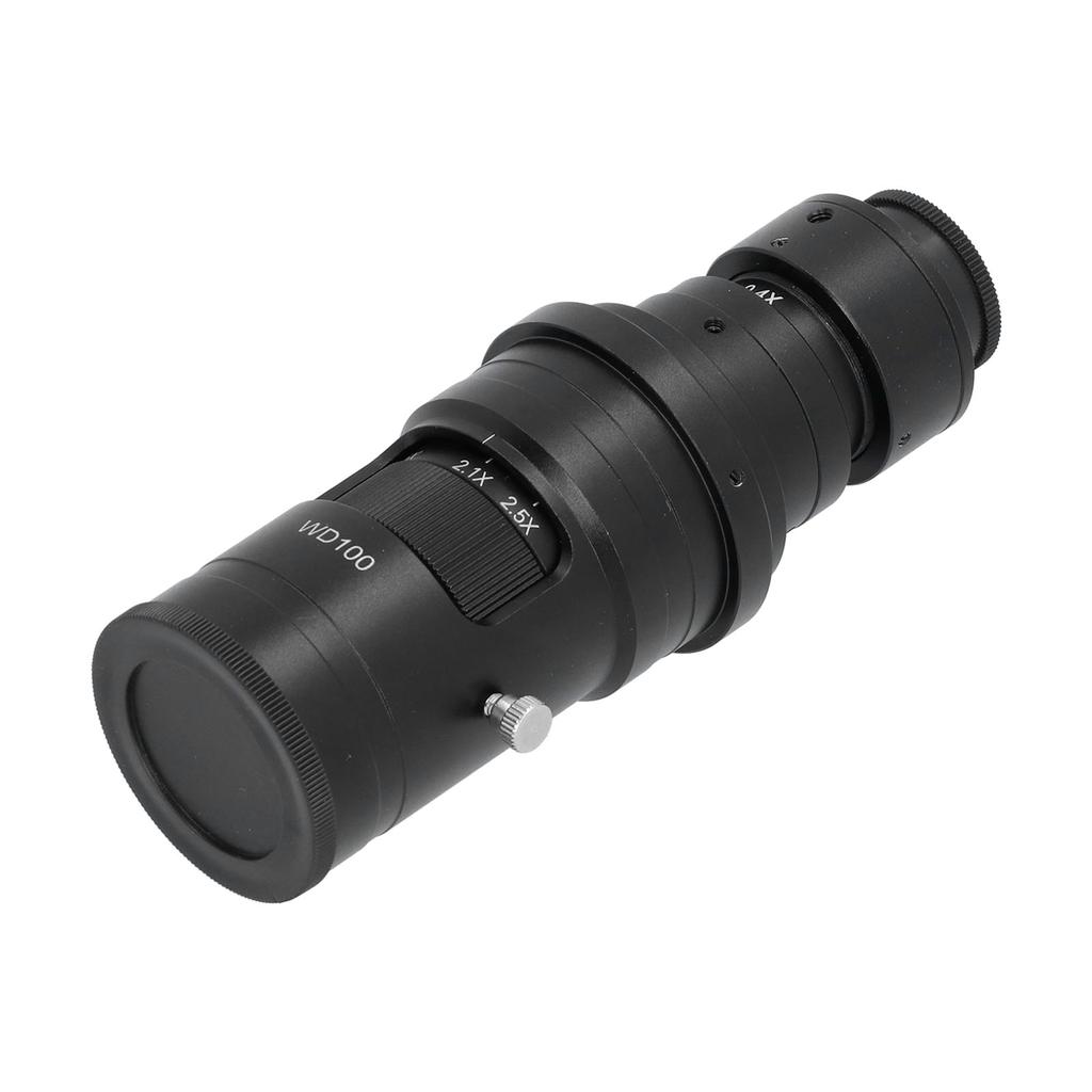 200X Adjustable Continuous Zoom C Mount Optical Lens Industrial Video Microscope Lenses