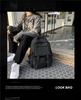 Schoolbag female Korean version high school Harajuku ulzzang college student versatile ins backpack large capacity dark backpack male