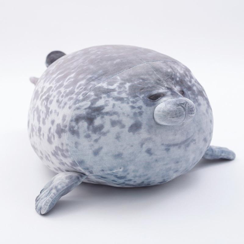 30-60cm Seal Pillow Doll Soft Sea Lion Plush Toys Sea World Animal Seal Plush Stuffed Doll Baby Sleeping Pillow for Kids Gifts