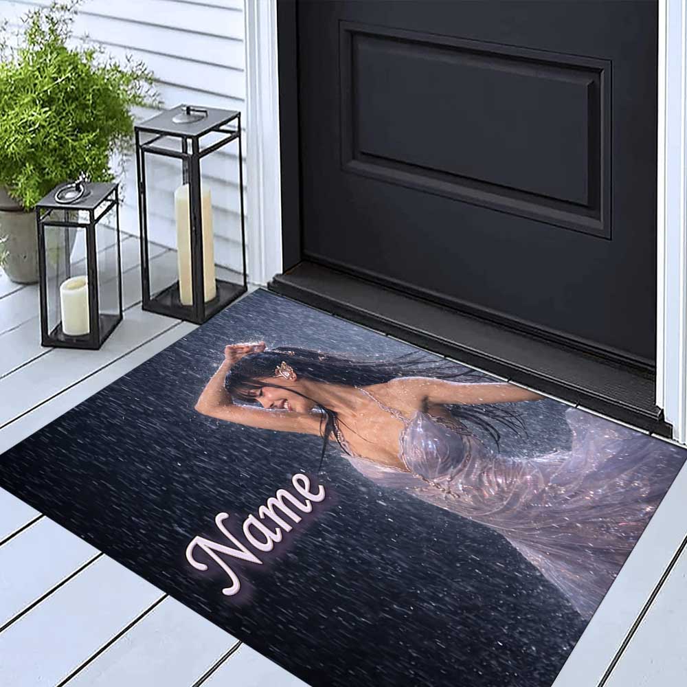 Ayliva Customize your name rug, office chair cushion, home bedroom living room gift.