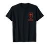 Deus Lo Vult Templar Knight Costume Cross I Deus Vult T-shirt